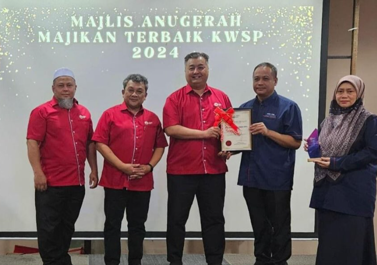 Anugerah Majikan Terbaik KWSP tahun 2024 (Daerah Kuala Terengganu).